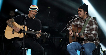 Alejandro Aranda and Ben Harper